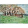 Image 1 : French Pastel on Paper Signed C. Pissarro