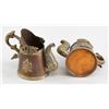 Image 8 : Lot of Four Tibetan Set of Four Copper Ware