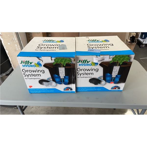 2 NEW JIFFY HYDRO GROWING SYSTEMS