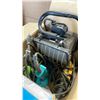 Image 2 : 3 ELECTRIC DRILLS, WORK LIGHT AND GLUE GUN