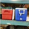 Image 1 : 2 COLEMAN COOLERS AND SLEEPING BAG