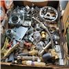 Image 3 : 2 TRAYS  OF NEW VINYL TAPE, PIPE FITTING AND CLAMPS