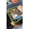 Image 7 : TOTE OF HARDWARE, SHOP SUPPLIES, CIRCULAR SAW ,CLAMP, BALCK AND DECKER AIR COMPRESSOR
