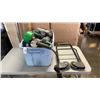 Image 1 : TOTE OF TOOLS, CUTTING DISCS, CLAMP