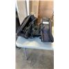 Image 2 : CRATE OF MOTORBIKE SADDLE BAGS VEHICLE ANTI THEFT AND SIDE MIRRORS