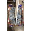 Image 2 : 2 TRAYS OF BELT WHEELS, HOSES, BITS