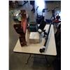 Image 1 : HALF MASK RESPIRATOR, WELDING MASK AND WELDING EXHAUST AND SAWHORSE BRACKETS