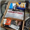 Image 2 : LOT OF VEHICLE PARTS BELT, SPARK PLUGS, PISTON RINGS, BEARINGS AND MORE