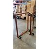 Image 2 : TWO 4 WHEEL ROLLING FRAMES
