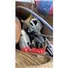Image 2 : BOX OF TOOLS, MILWAUKEE DRILL, LIFTING STRAP