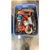 Image 2 : 2 TOTES OF TOOLS, SHOP SUPPLIES