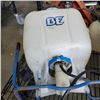 Image 2 : BE BACKPACK SPRAYER, ZEBCO TRAVELER CAMP STOVE, 2 CART / DOLLY WHEELS