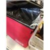 Image 3 : BIN OF SHOP SUPPLIES, TOOLS, COLEMAN COOLER BAG, SHOP LIGHT
