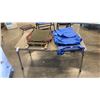 Image 2 : 2 FOLDING TABLES, 2 FOLDING CHAIRS AND 2 FRAME PACKS