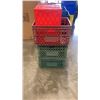Image 2 : 8 MILK CRATES