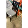 Image 2 : 2 SQUARE FOLDING TABLES WITH FOLDING CHAIR AND SAUCER CHAIR