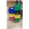 Image 1 : 7 MILK CRATES