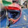 Image 2 : RED MOTOCROSS HELMET SIZE M AND BLACK BIEFFE FULL FACE HELMET