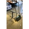 Image 1 : YARDWORKS REEL MOWER AND SHOP ROLLER STAND