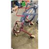 Image 3 : BEIGE NORCO BIKE AND FOLDING WALKER