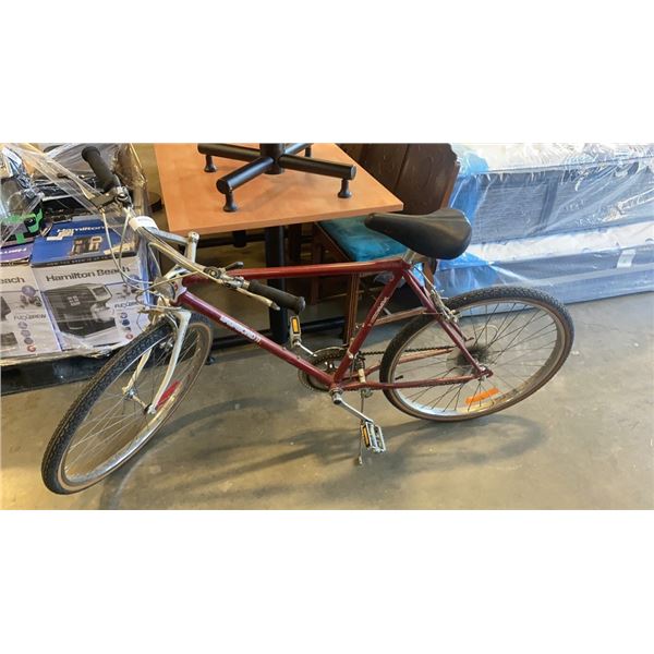 RED VAGABOND BIKE