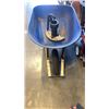 Image 2 : BLUE METAL YARD WORKS WHEELBARROW AND WATER PUMP HANDLE