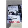 Image 2 : SANDISK CLIP SPORT GO, SONY ECM LV1 MIC AND CLIPON TUNER\METRONOME