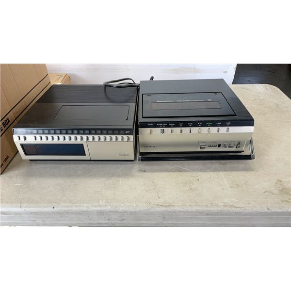 2 RCA  AUDIO VIDEO COMPONENTS TGPI500 AND TGPI70
