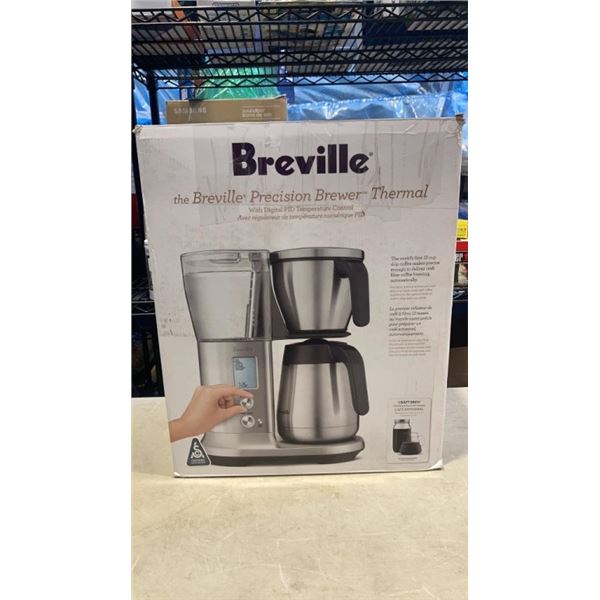 BREVILLE PRECISION BREWER THERMAL - TESTED WORKING, RETAIL $349