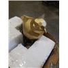 Image 3 : 12 GOLD BIRD FIGURES AND ANGEL FIGURE