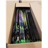 Image 3 : CASE OF 240 NEW 22 INCH GLOWSTICK NECKLACES - PURPLE