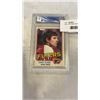 Image 1 : 1981 OPC #240 BOBBY CLARK CARD GRADED 7