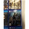 Image 5 : 9 PS4 VIDEOGAMES INCLUDING RESIDENT EVIL 4 AND 5, CALL OF DUTY INFINITE WARFARE, FARMING SIMULATOR 1