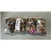 Image 1 : 4 SMALL BAGS OF JEWELRY