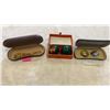 Image 1 : WEST GERMAN SILVER BROACHES, EASTERN STRESS BALLS AND 24K GP NECKLACE