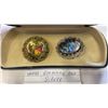 Image 2 : WEST GERMAN SILVER BROACHES, EASTERN STRESS BALLS AND 24K GP NECKLACE