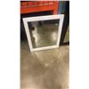 Image 2 : BLACK AND WHITE FRAMED WALL MIRRORS