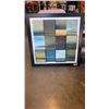 Image 1 : SCOTT STEELE ABSTRACT WALL ART - 45 X 45 INCHES