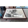 Image 2 : EASTERN FRAMED SHADOW BOX AND EASTERN PRINT