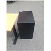 Image 9 : BLACK 2 DRAWER FILING CABINET WITH GAS LIFT OFFICE CHAIR
