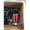 Image 3 : BOX OF POWER ADAPTERS, INVERTERS