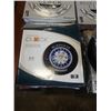 Image 2 : 3 NEW BEARING WALL CLOCKS AND TIRE WALL CLOCK