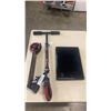 Image 1 : HP LAPTOP AND WRLD SCOOTER AS FOUND