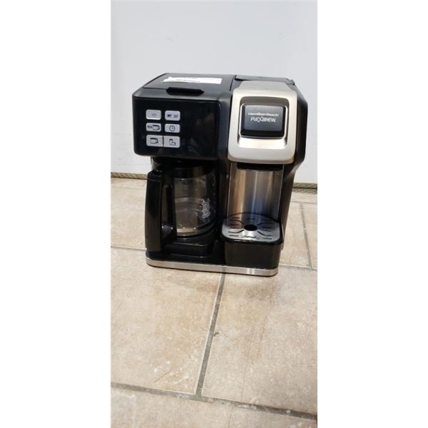 HAMILTON BEACH FLEXBREW 2 WAY COFFEE MAKER - TESTED WORKING, RETAIL $119