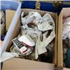 Image 3 : 2 BOXES AND TOTE OF ESTATE GOODS