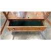 Image 4 : OAK GLASS DISPLAY CABINET
