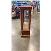 Image 7 : OAK GLASS DISPLAY CABINET