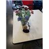 Image 1 : VINTAGE JADE TREE AND VINTAGE ORIENTAL HAND PAINTED EGG