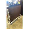 Image 9 : VINTAGE GLASS DOOR LOCKING CURIO CABINET WITH GALLERY AND 3 KEYS