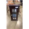 Image 1 : GLASS DOOR CABINET WITH DVDS - INCLUDING IMAX